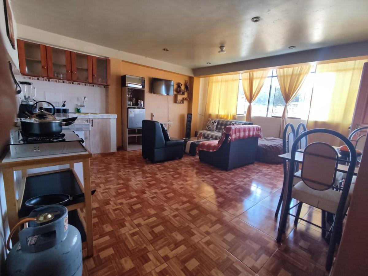 Hospedaje De La Cuba Appartement Cuzco Buitenkant foto