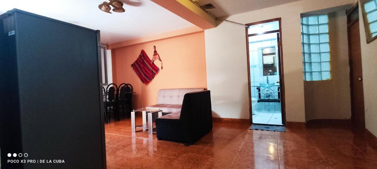 Hospedaje De La Cuba Appartement Cuzco Buitenkant foto